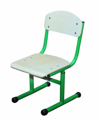 Модернізований Т-подібний стілець "АНШАР ГРУП" (37893) зі зміцненим каркасом, рост.гр. №2-5 з регул. вис. від 300-420 мм. Габарити: 331×417×618-738 мм.